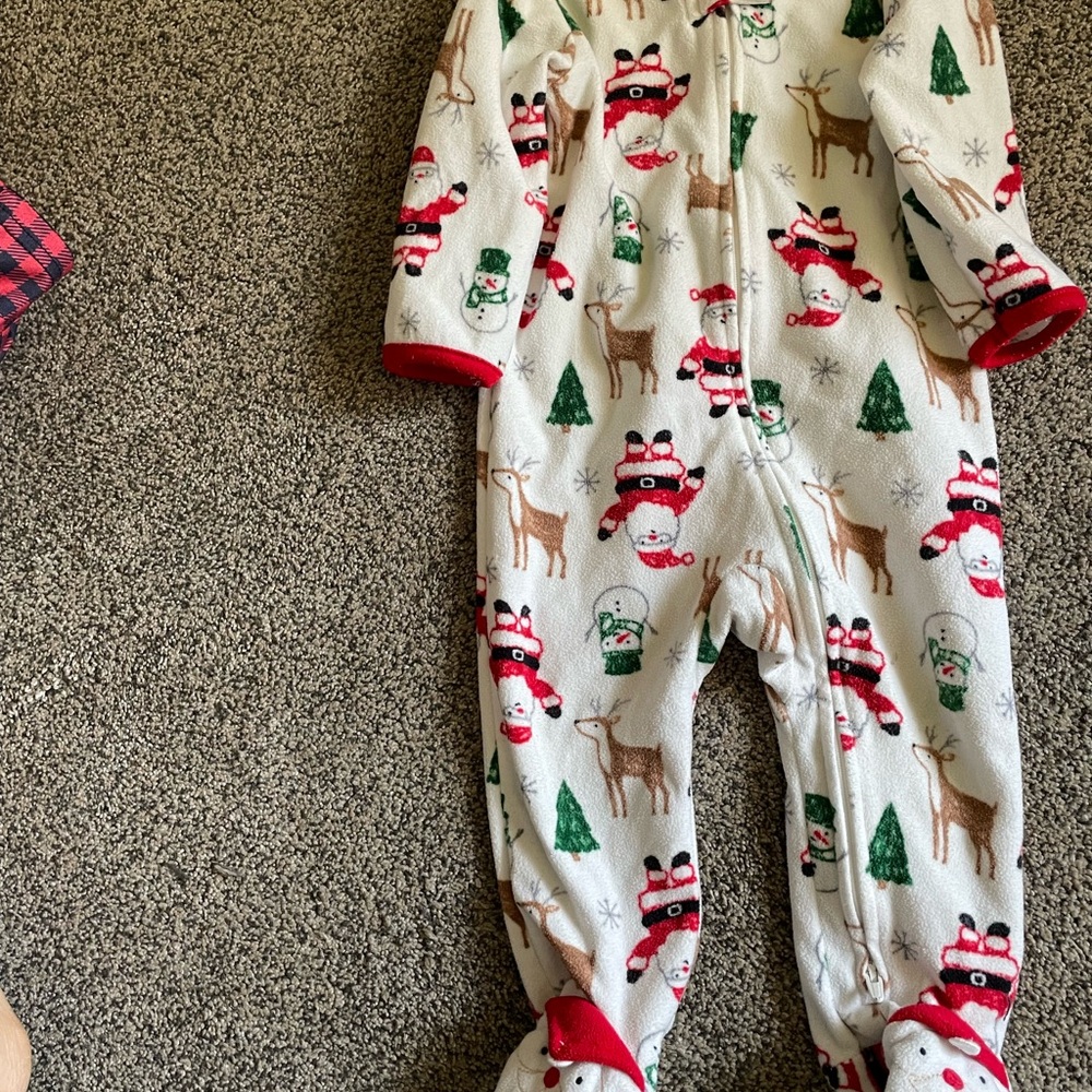 Baby girl Christmas pajamas